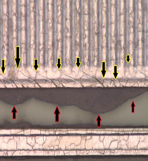 Passivation crack SiC High Tg Mold compound after MIP decap