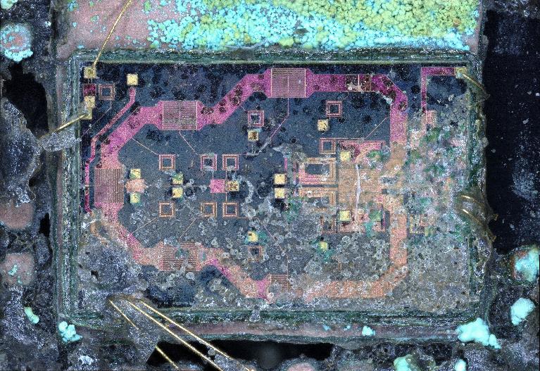 GaAs device after a couple days